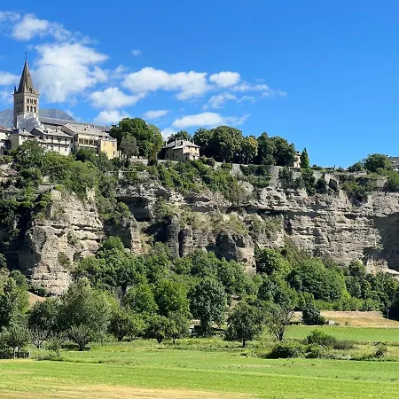 Apartment Joli T2 - Vue Sur - 5 Min Du Plan D'eau D'embrun Baratier